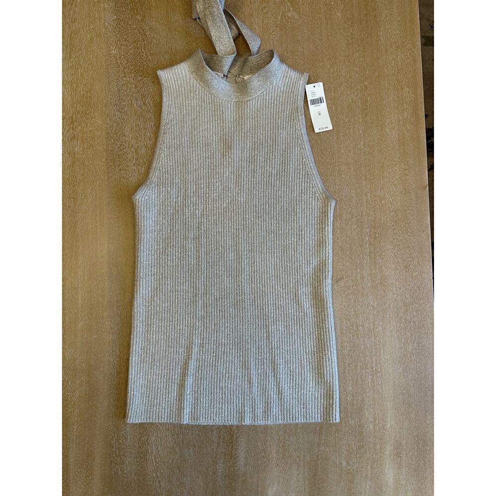 NWT Ett:Twa by‎ Anthropologie Ribbed Sleeveless Sweater Tank